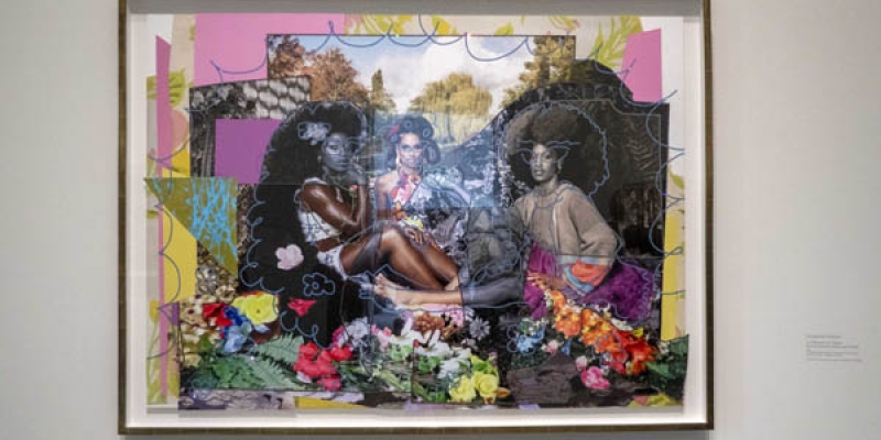 Mickalene Thomas' 1st Exhibition in France